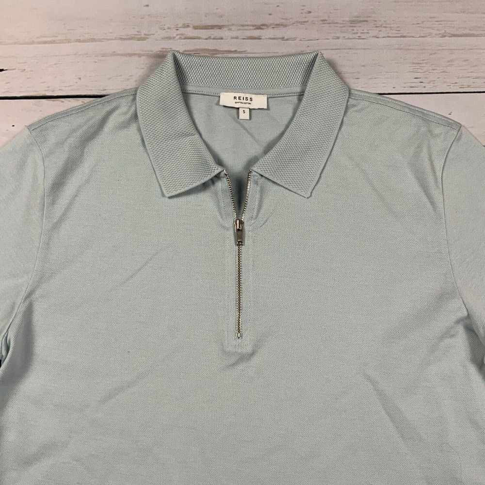 Men's Light Blue Polo Shirt - Picture 2 of 10